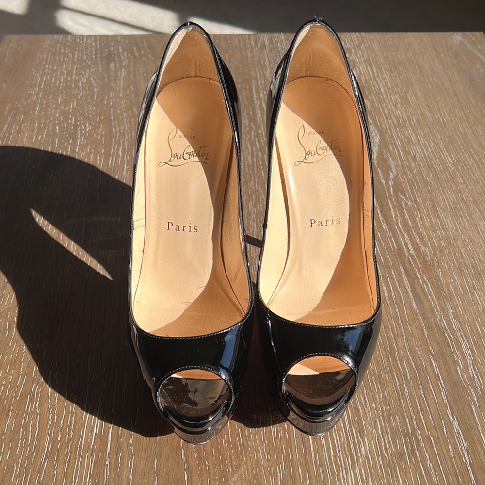 Christian Louboutin Lady Peep Patent Calf 36.5 - Picture 2 of 16
